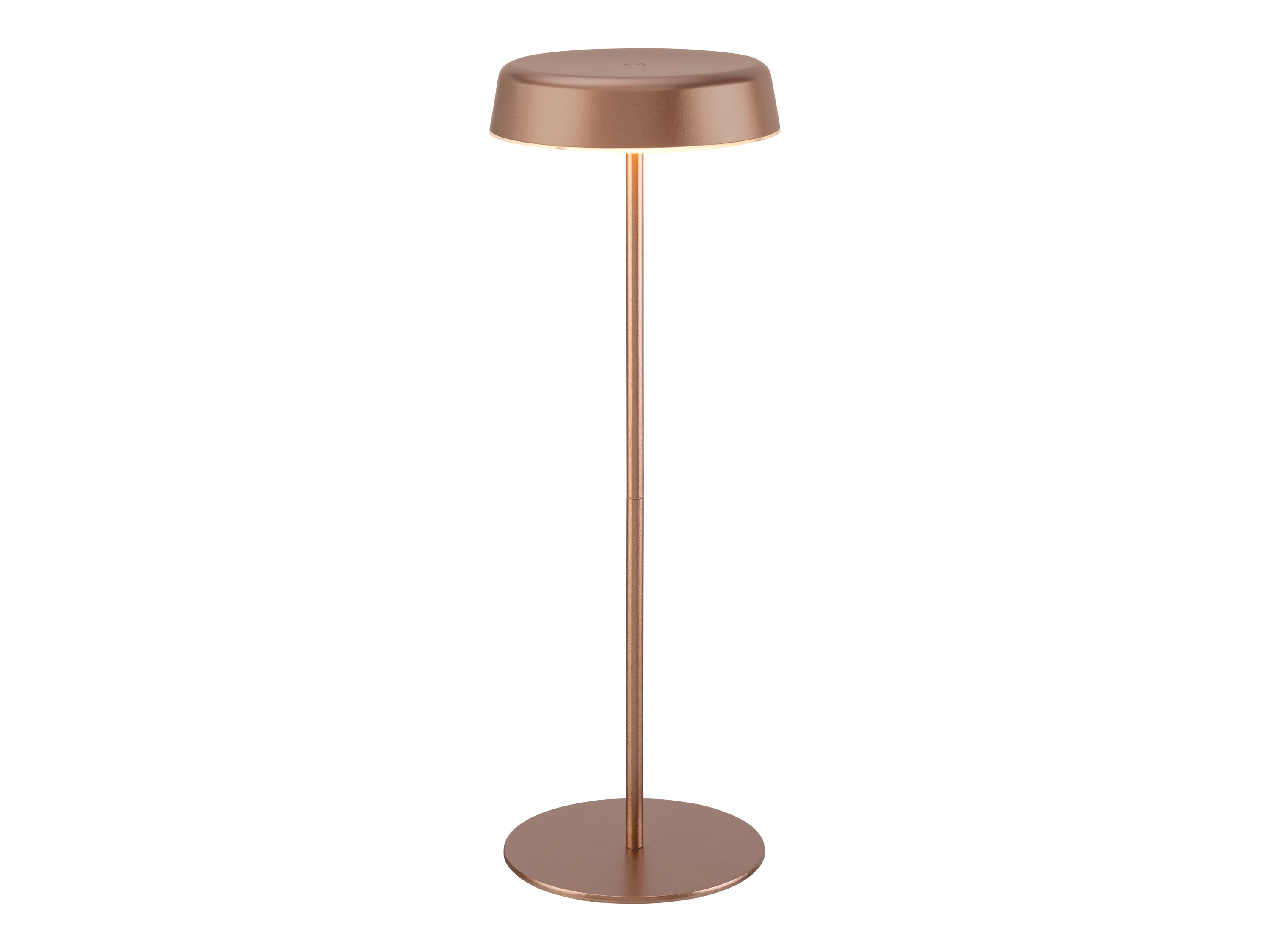 LIVARNO HOME Accu-LED-tafellamp (Brons)