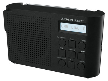 SILVERCREST® DAB+-radio met alarmfunctie