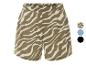 Korte shorts met zebraprint, verkrijgbaar in verschillende kleuren.