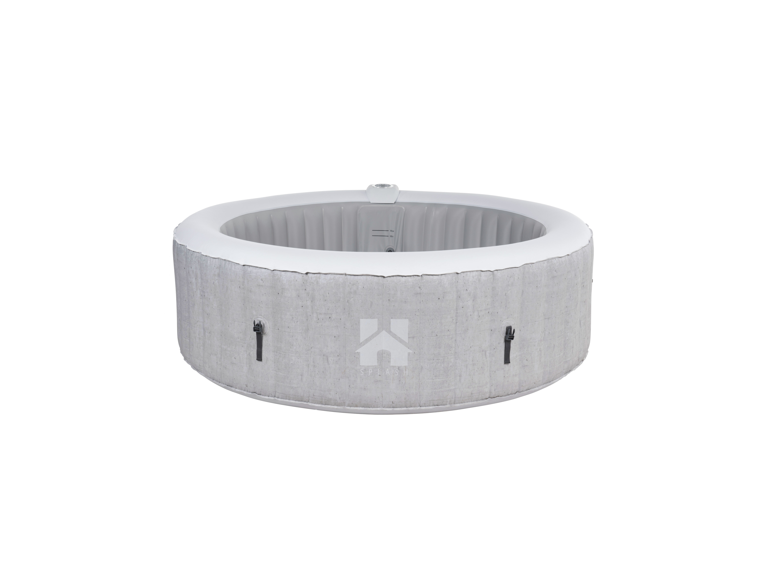 HOME DELUXE Opblaasbare hottub Splash (Beton)