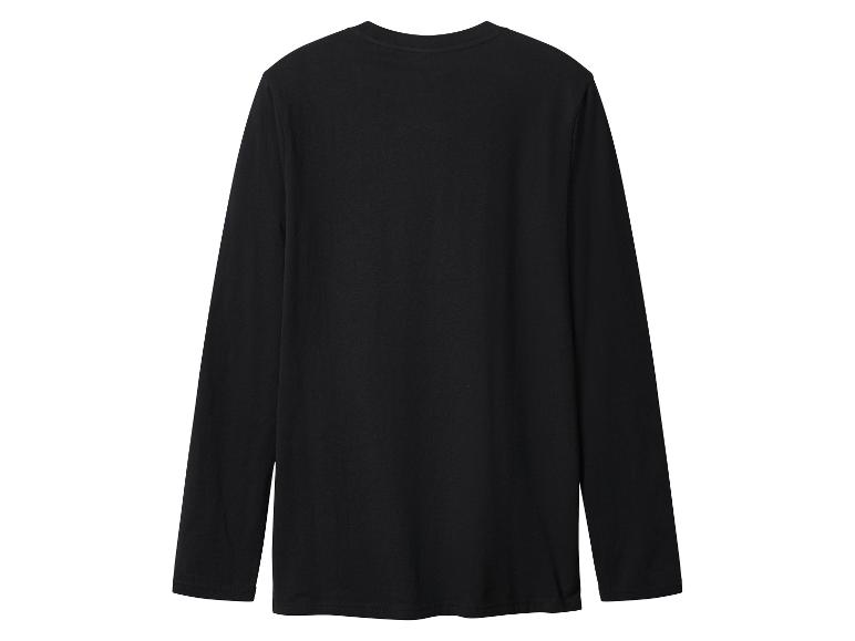 Zwart shirt met lange mouwen, achterkant