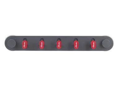 Plakstrip met 5 haken
