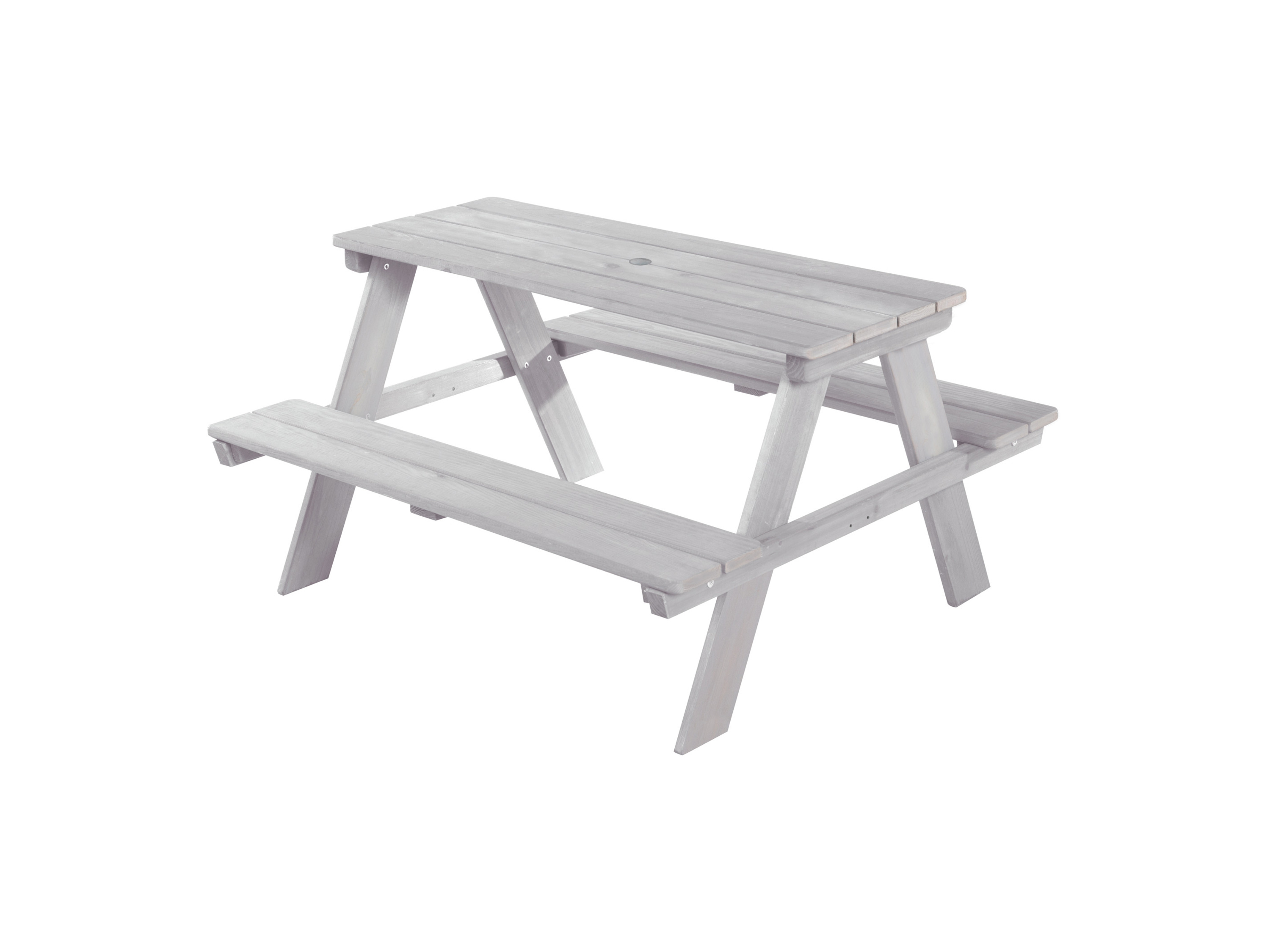 roba Kinder picknicktafel (Zonder speelbakken, Grijs) afbeelding
