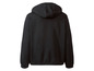 Zwarte hoodie met capuchon.
