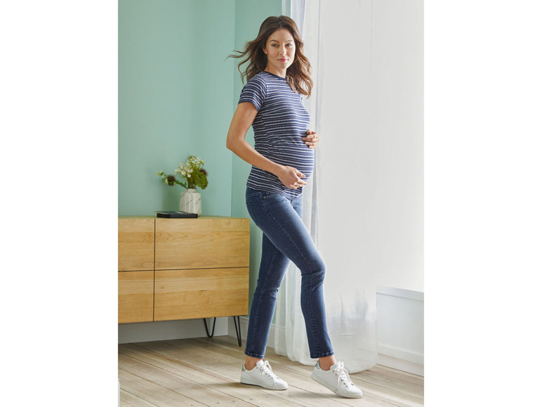 Ga naar volledige schermweergave: esmara® Dames zwangerschapsjeans, skinny fit, in 5-pocket-style - afbeelding 3