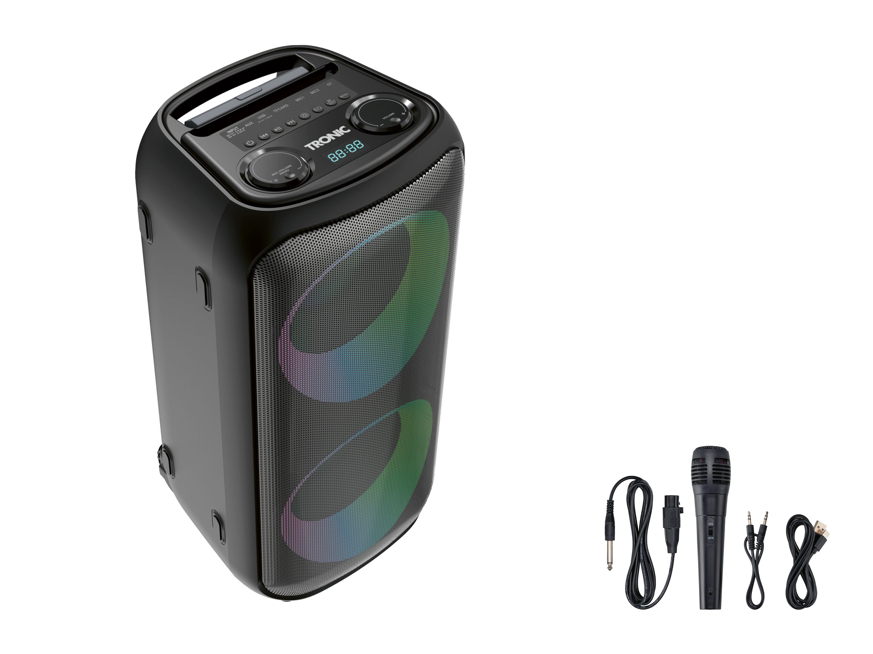 TRONIC Party speaker met Bluetooth en microfoon