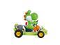 Carrera Mario Kart speelgoedkart met Yoshi-figuur
