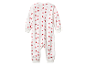 Baby romper met sterrentjespatroon, achterkant.