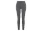 Donkergrijze leggings.