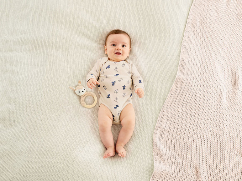 Ga naar volledige schermweergave: lupilu® Body's voor babyjongens, set van 2, van bio-katoen - afbeelding 6