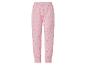 Roze kinderbroek met bloemenprint