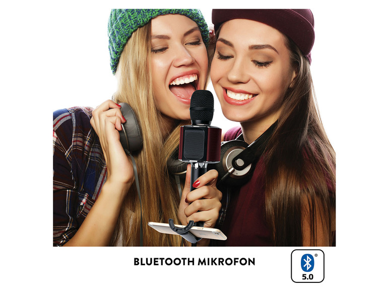 Ga naar volledige schermweergave: Lenco Karaoke-microfoon met Bluetooth BMC-180.2 - afbeelding 7
