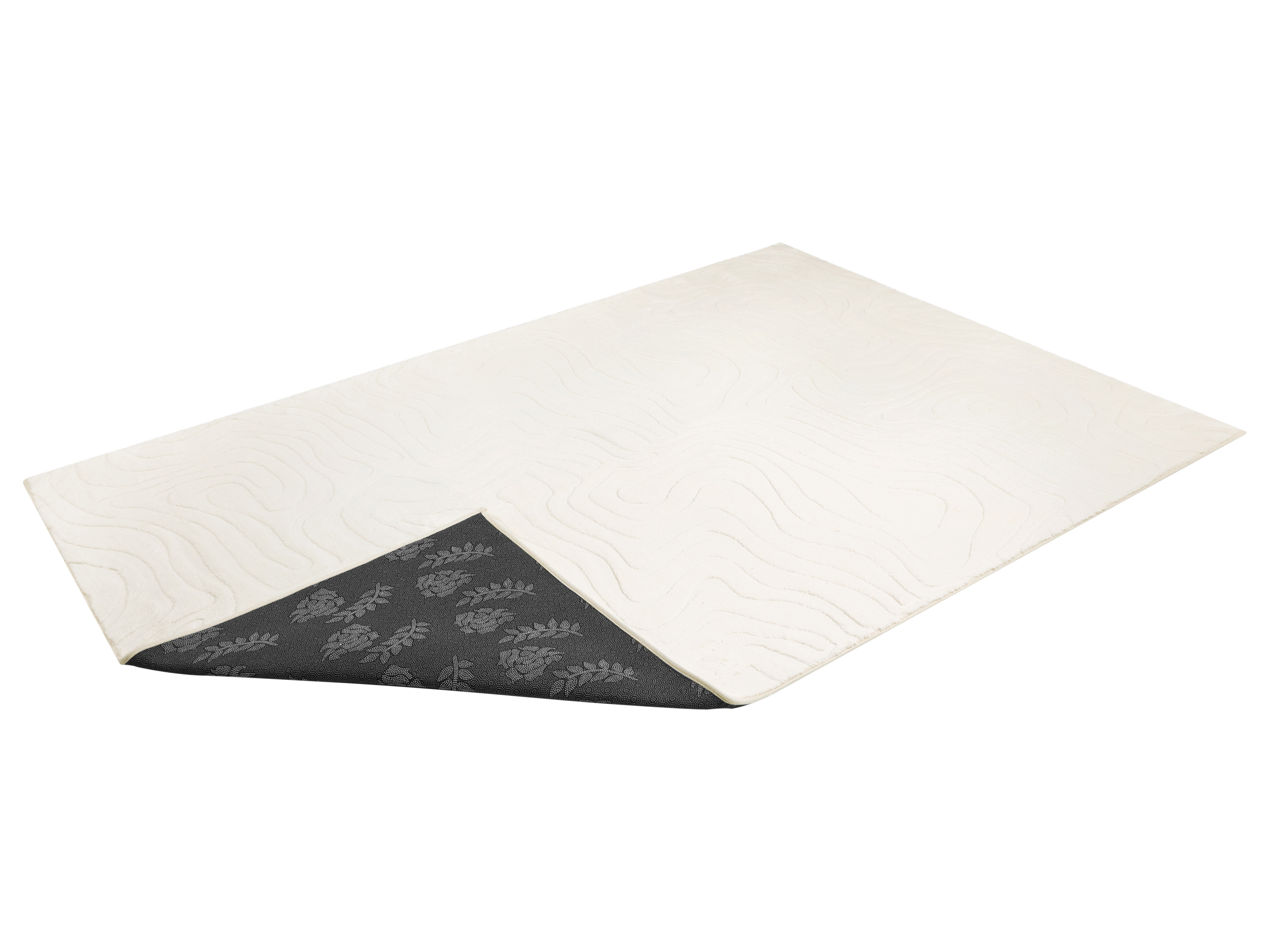 LIVARNO Vloerkleed, hoogpolig, 160 x 230 cm (Crème)