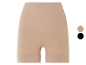 Beige en zwarte shaper shorts.