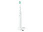 Een Philips Sonicare elektrische tandenborstel met oplader.