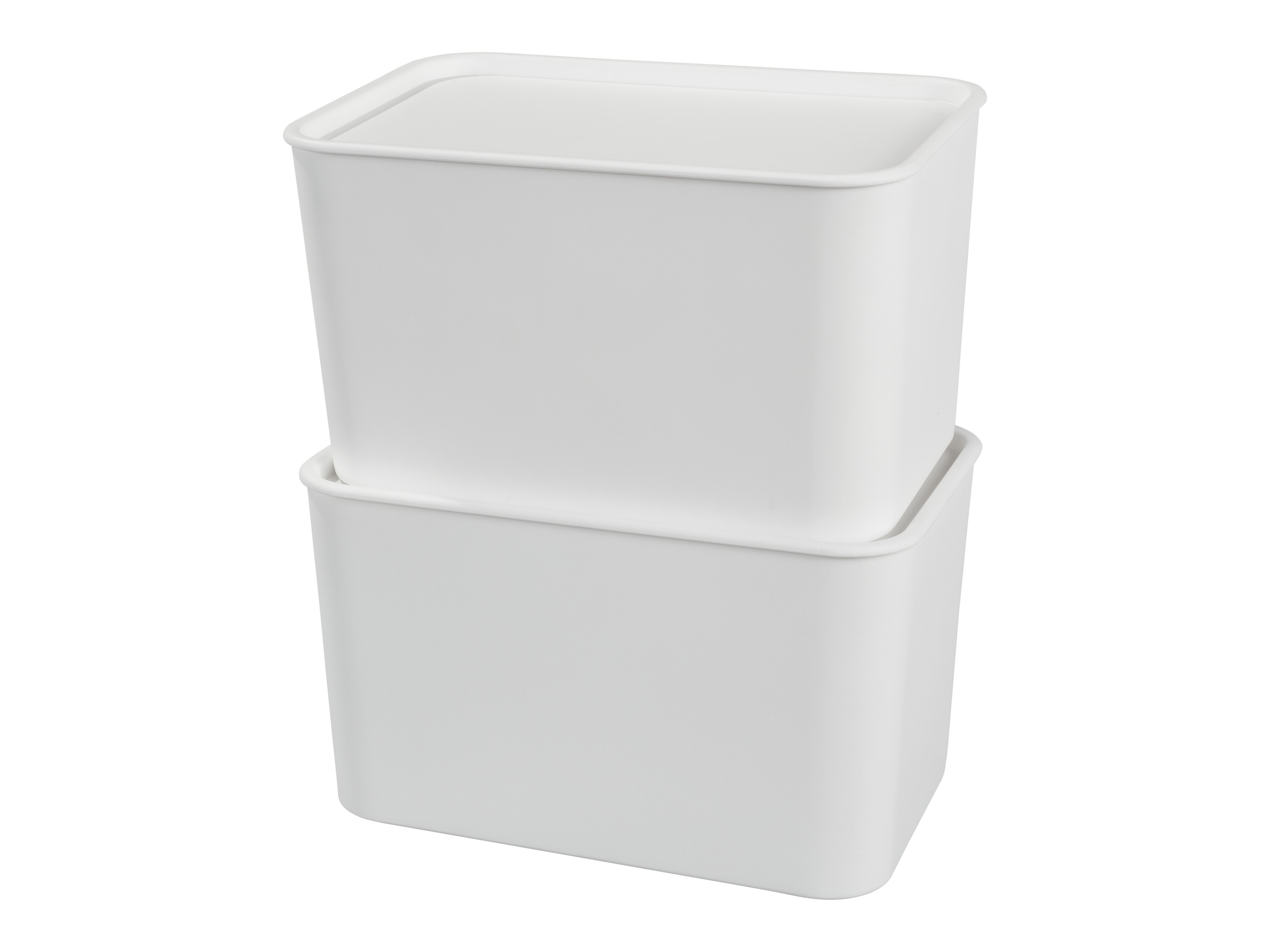 W5 Opbergboxen met deksel 5 L - 2 stuks