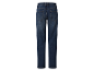 Donkerblauwe jeans, achterkant.