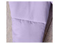 Lila fleece en nylon stof