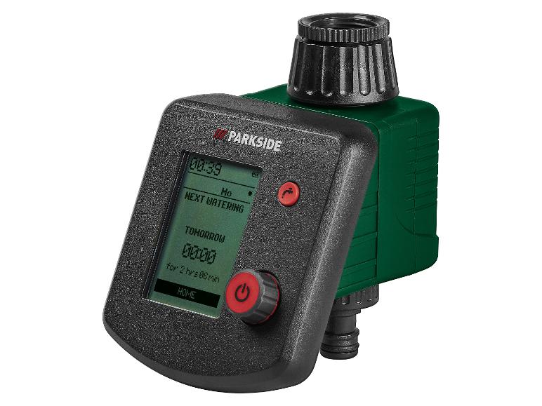 PARKSIDE bewateringstimer met display en draaiknop