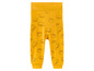 Gele baby leggings met berenprint.