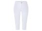 Witte capri broek.