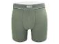 Groene herenboxershort met grijze MEXX Amsterdam tailleband