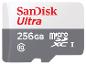 MicroSDXC geheugenkaart, 256 GB capaciteit, Klasse 10, UHS-I snelheidsklasse