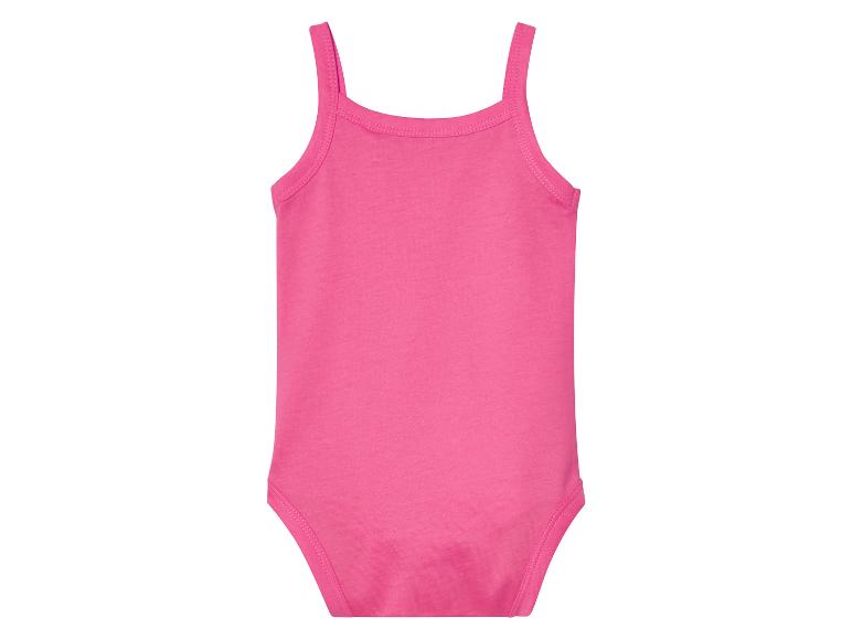 Roze baby romper, zomerkleding.