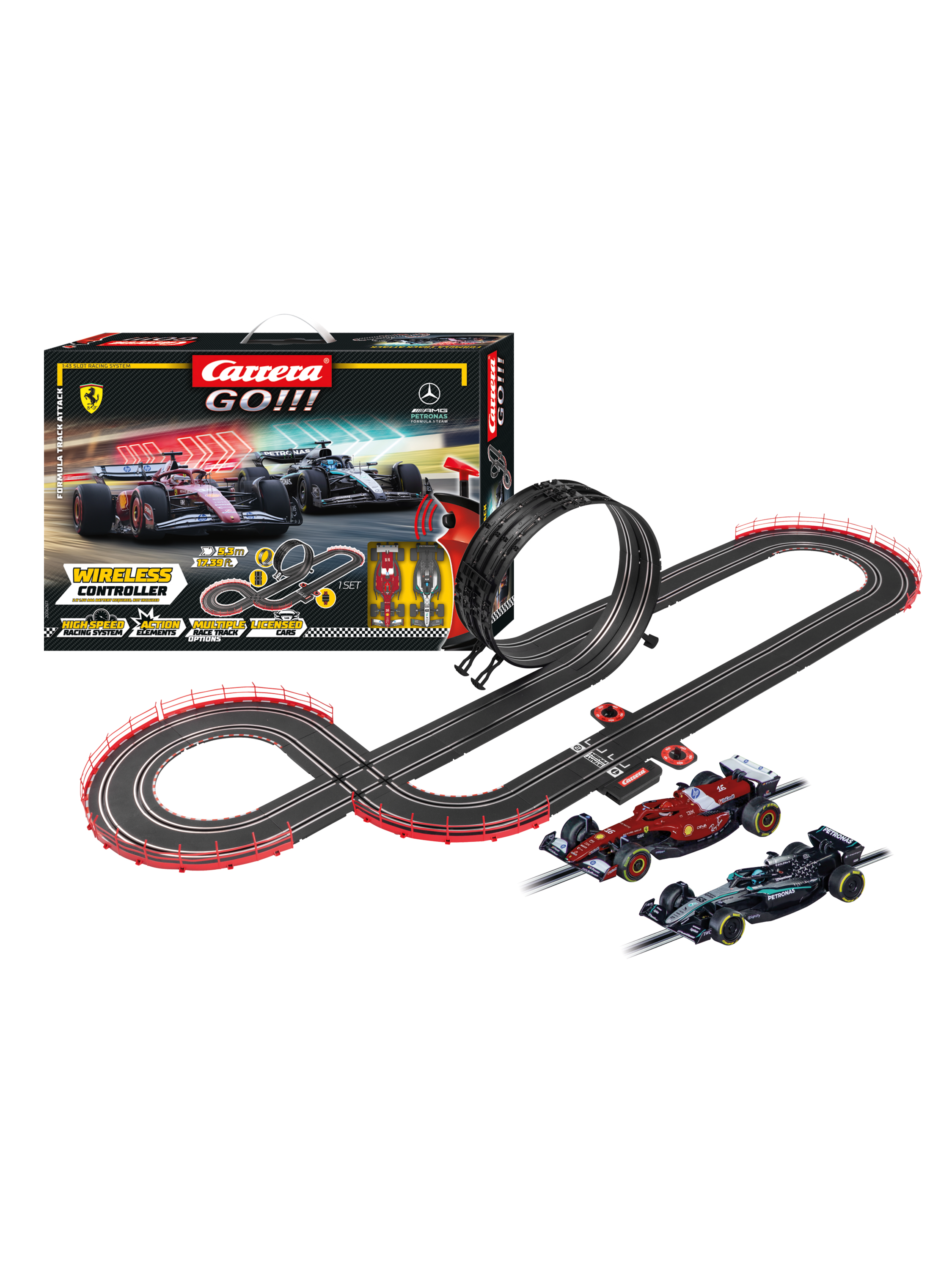 CARRERA Formula Track Attack Set Racebaan