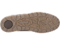 Close-up van een schoenzool met een gestructureerd patroon en maatmarkeringen (US 8, UK 7.5, EUR 41).