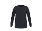 Zwart heren T-shirt met lange mouwen