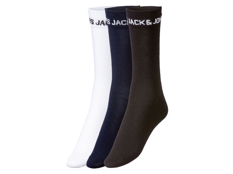 Ga naar volledige schermweergave: Jack & Jones 3 paar heren sokken - afbeelding 2