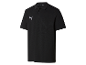 Zwart Puma poloshirt met korte mouwen.