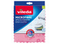 Viled a microfiber vaatdoek, roze met bloemenpatroon.