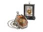 The Noble Collection Harry Potter Zwadderich Gruzielement medaillon met vitrine