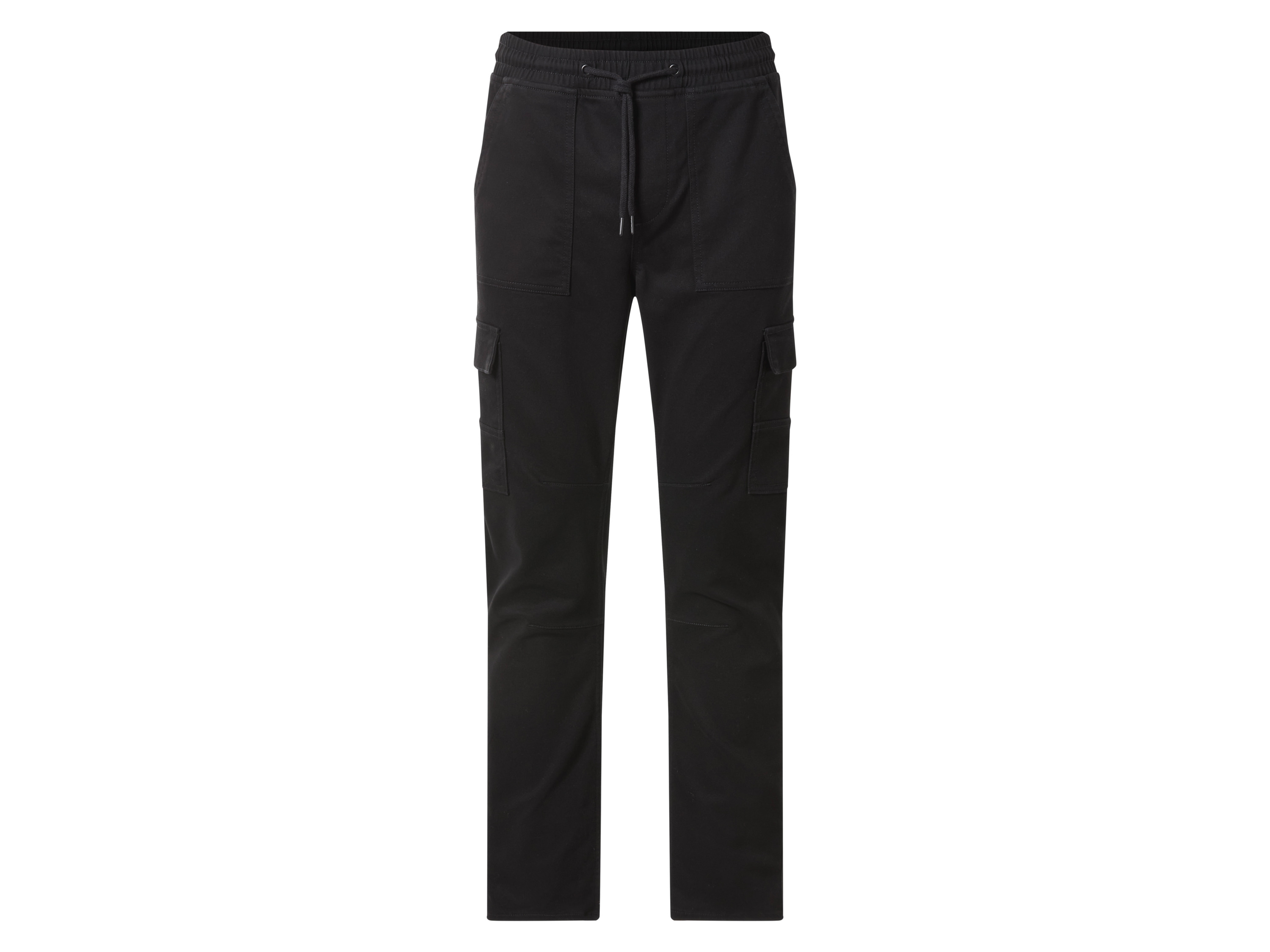 esmara Men Heren cargo joggingbroek (Zwart, XL)