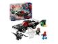 LEGO Marvel Spider-Man vs. Venom Muscle Car set met minifiguren en accessoires.