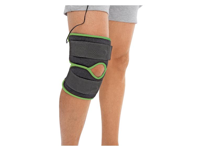 Elektrische kniebrace voor therapie.