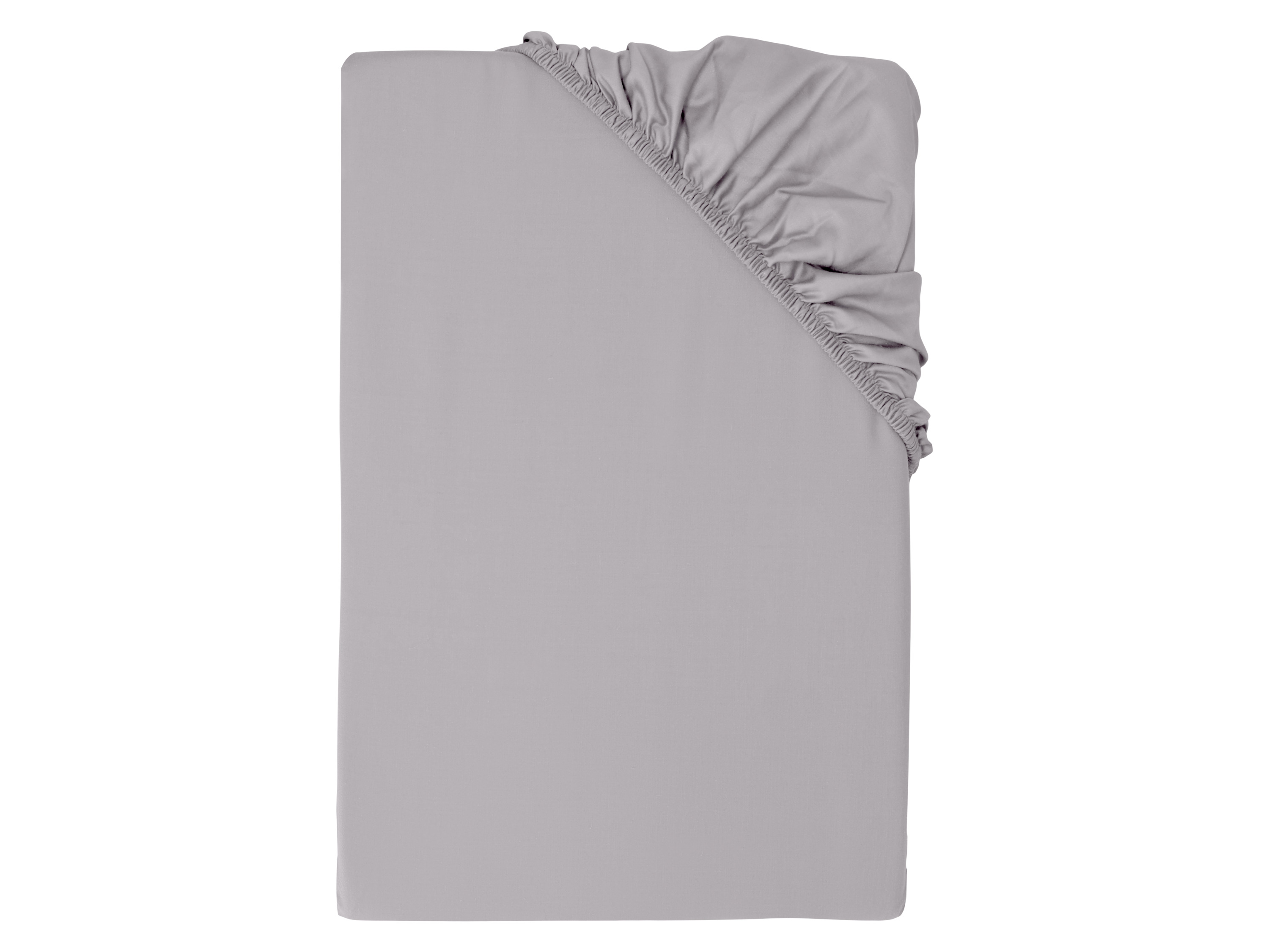 LIVARNO Bamboe hoeslaken 140-160 x 200 cm (Grijs)