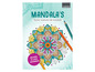 Mandala kleurboek met potloden voor volwassenen.