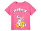Roze Pokémon T-shirt met Pikachu en Sylveon.