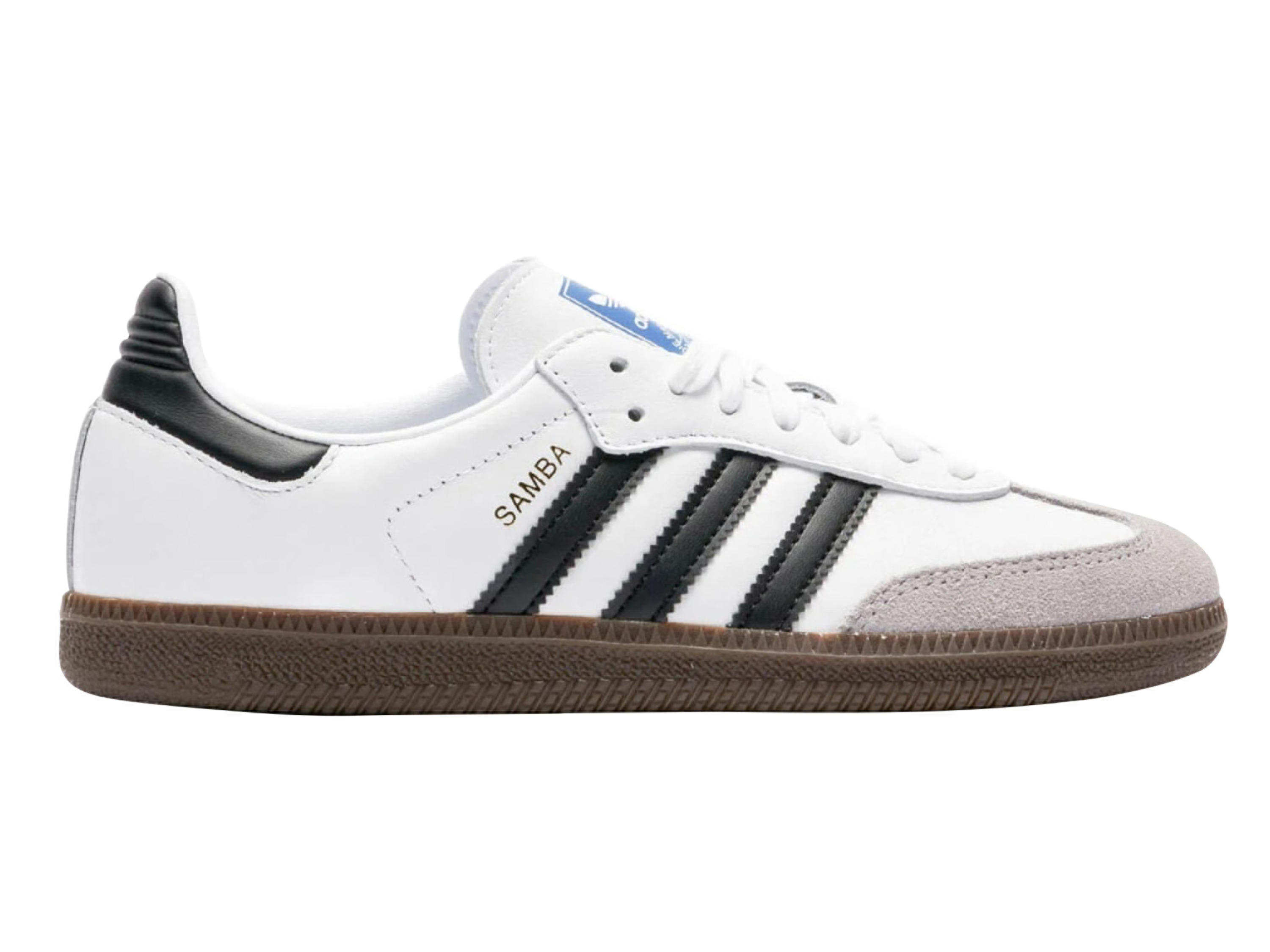 ADIDAS Samba OG schoenen - leer & suède - unisex (36, wit)