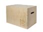 Houten plyobox met markeringen 50 cm en 20 inch