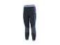 Dames sportlegging met hoge taille en patroonpanelen.