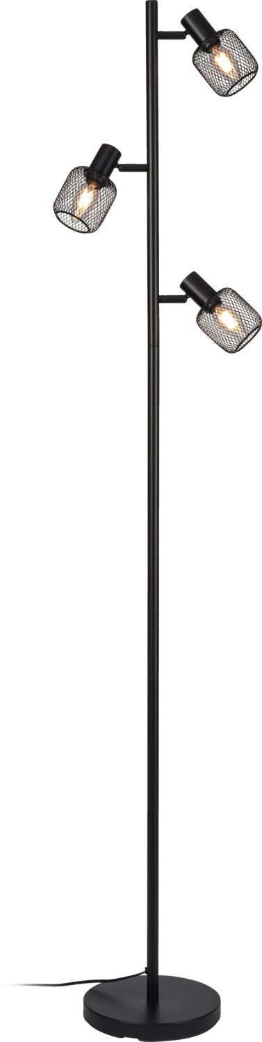 LIVARNO Staande lamp (Zwart) afbeelding