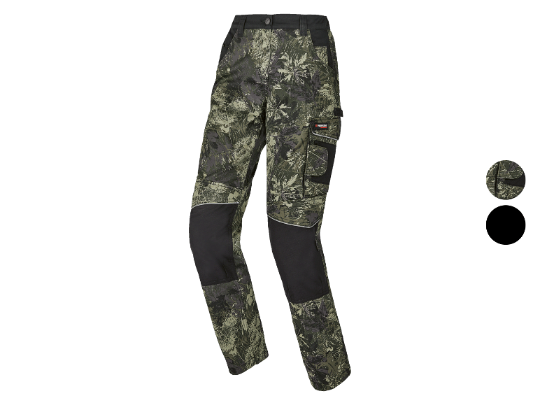 Portwest camouflage werkkledingbroek voor dames.