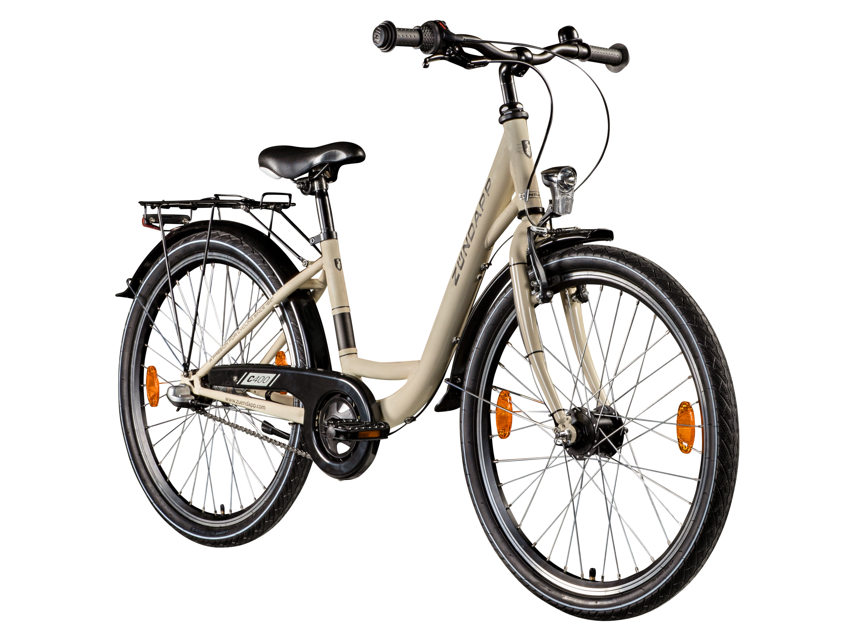 ZÜNDAPP Stadsfiets C400, 24 inch. (Beige)