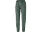 Groene pyjamabroek met stippenpatroon en boorden