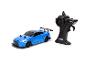 Blauwe Fast & Furious RC driftauto met afstandsbediening.