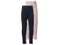 Twee kinderleggings: donkerblauw en roze met hartjes